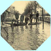 Les inondations de 1910.   Houilles 78800.