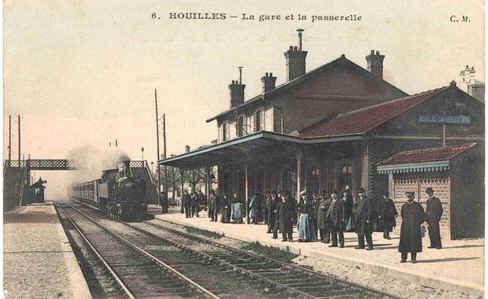 La gare de   Houilles  78800