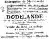 Publicité Dodelande Guide 1910/11 Houilles 78800