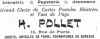 Publicité Pollet.   Guide 1910/11  Houilles  78800