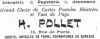 Publicit Pollet.   Guide 1910/11  Houilles  78800