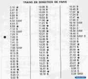 horaire train Houilles 78800